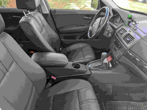 Black 2008 BMW X3 3.0si